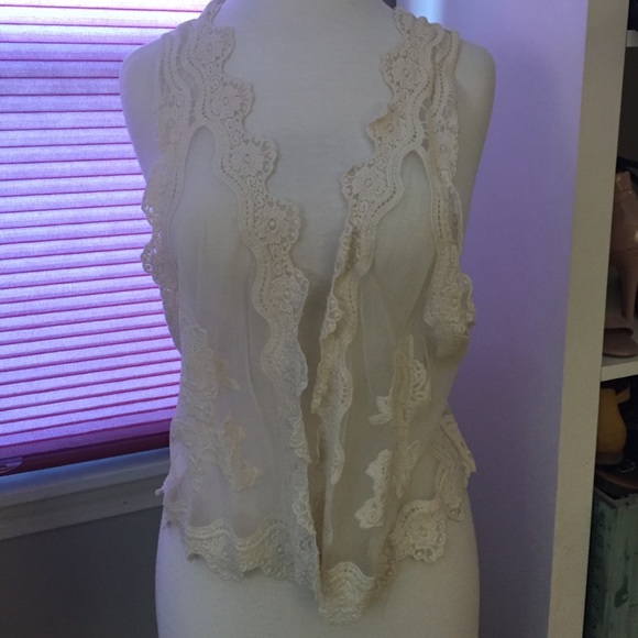 Boho HM Lace Vest