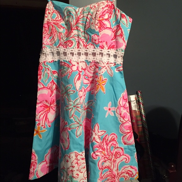 NWT Lilly Pulitzer Lenore Sundress- Lolita-0 - Picture 2 of 3