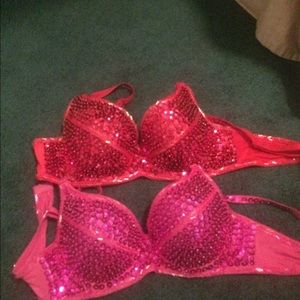 Two rave bras