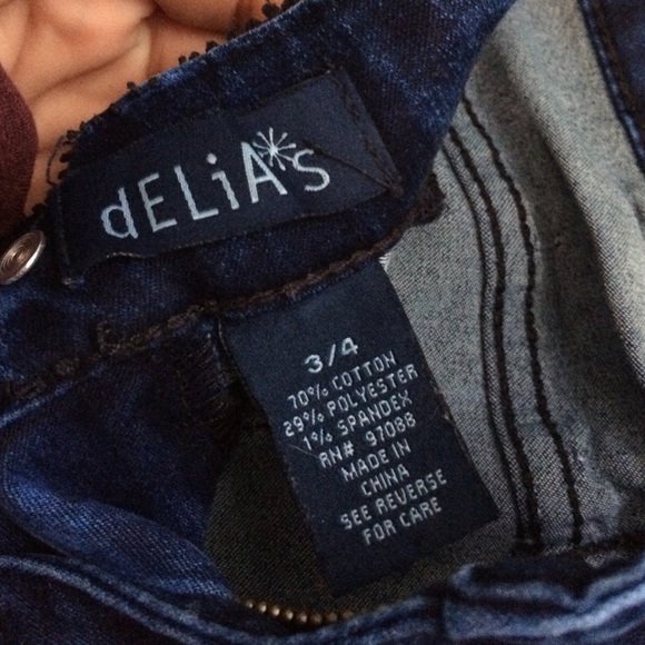 SOLD Multi blue pants - Picture 2 of 2