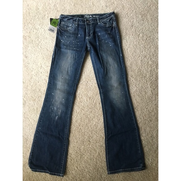 Wrangler Rock 47 Denim - Wrangler Rock 47 size 7 with 36" inseam