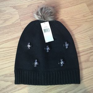 Black Cross Bedazzled Hat