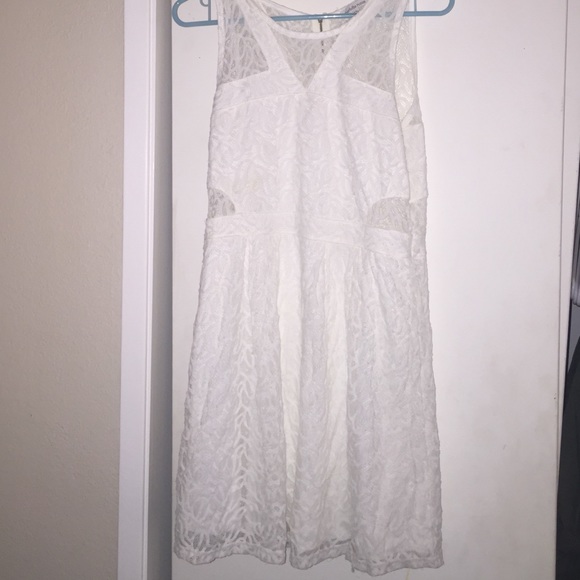 Charlotte russe white lace dress