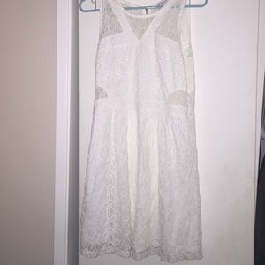 Charlotte russe white lace dress