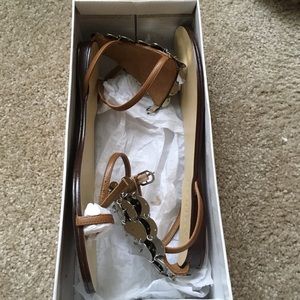 Aminah abdul jillil coin sandal US8