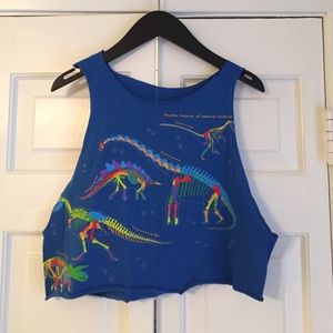 Dinosaur Crop Top