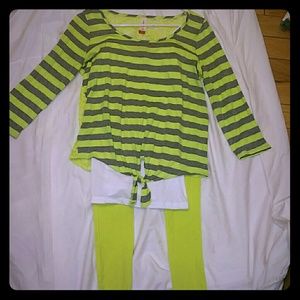 Shirt and tights set