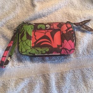 Vera Bradley phone wristlet