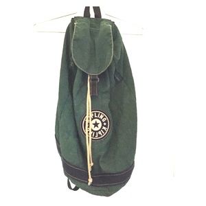 Large green Kipling Backpack
