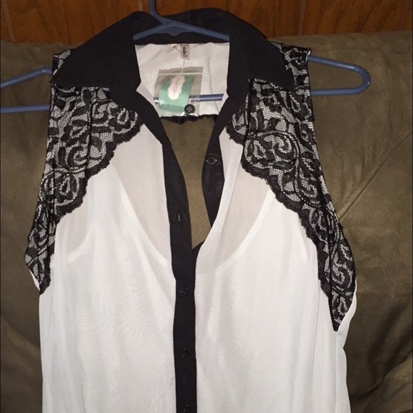 Sheer, lace dress tank. Super cute!!