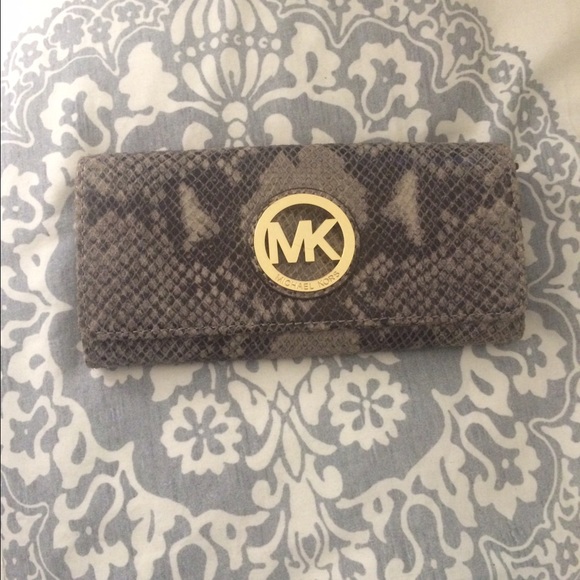 Michael Kors Snakeskin Wallet