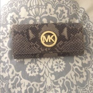 Michael Kors Snakeskin Wallet
