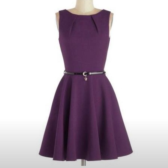 Modcloth Luck Be a Lady In Violet