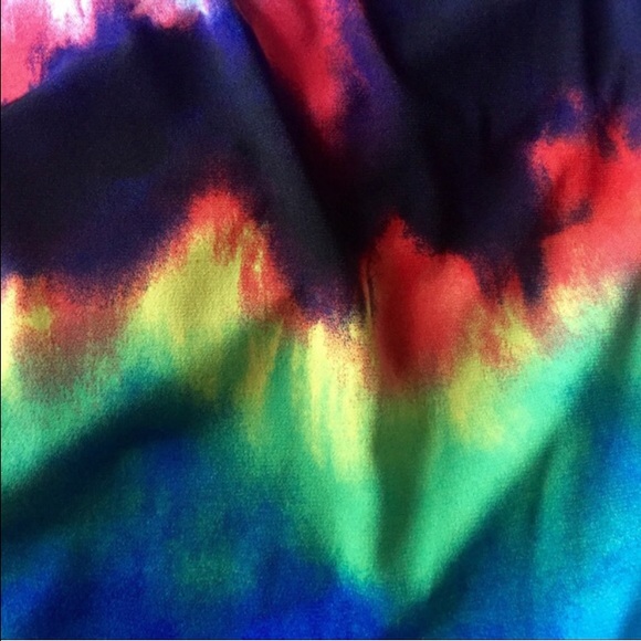 🇺🇸Rainbow Tie Dye Harem Jumpsuit - Picture 4 of 4