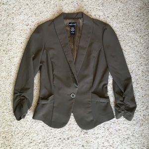 Olive green blazer