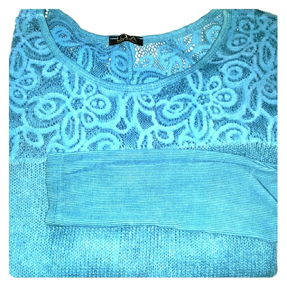 Blue sweater