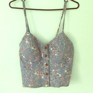 Floral corset