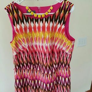 Rozali Pink Sheath Dress