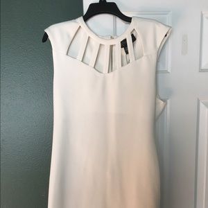 Kardashian collection- White sleeveless dress