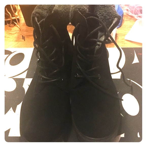 Never worn "timberland" boots made by carini