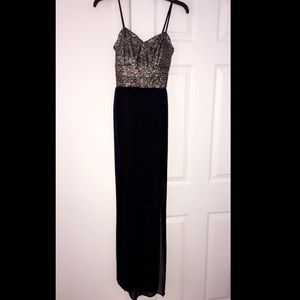 Charlotte Russe evening maxi dress