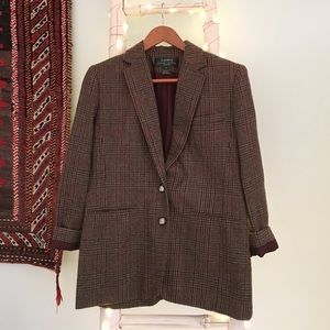 Vintage Ralph Lauren Tweed Blazer w/ Elbow Patches