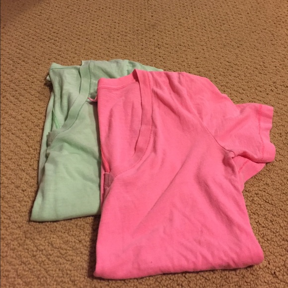 Set of 2 v-necks from Victoria's Secret Pink