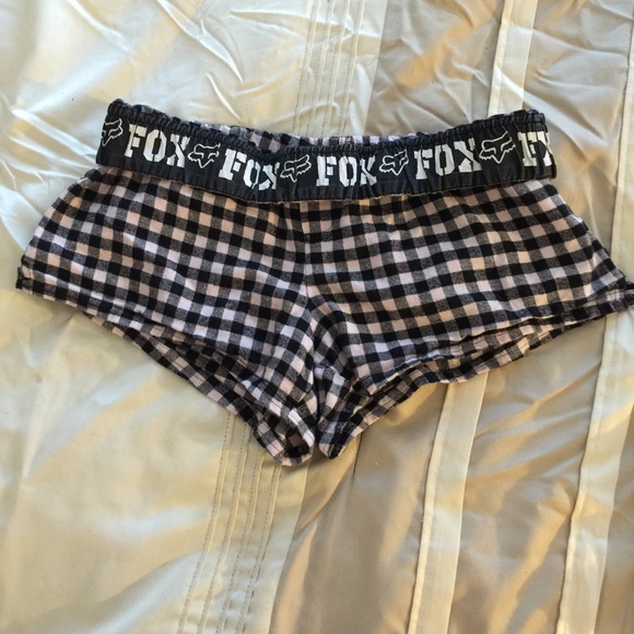 Fox pajama shorts