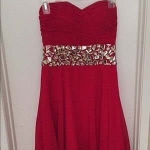 Red Homecoming Dress
