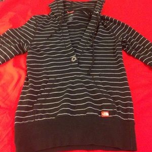 North Face hooded pullover