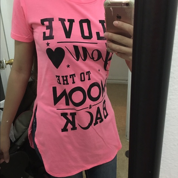 TODAY Pink neon tshirt