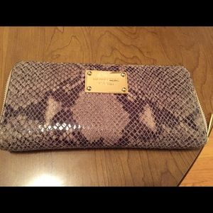 Michael Kors Snakeskin Wallet