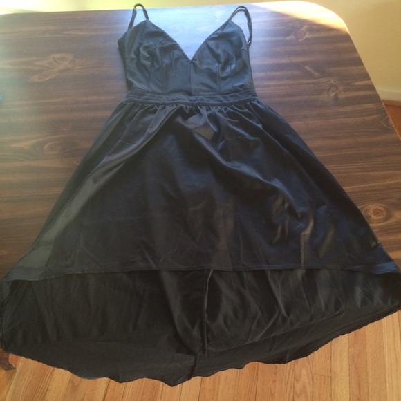 black dress