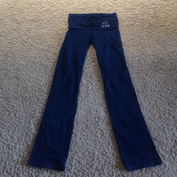 Navy Blue Hollister Yoga Pants