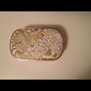 Lilly Pulitzer for Target Gold and White Clutch
