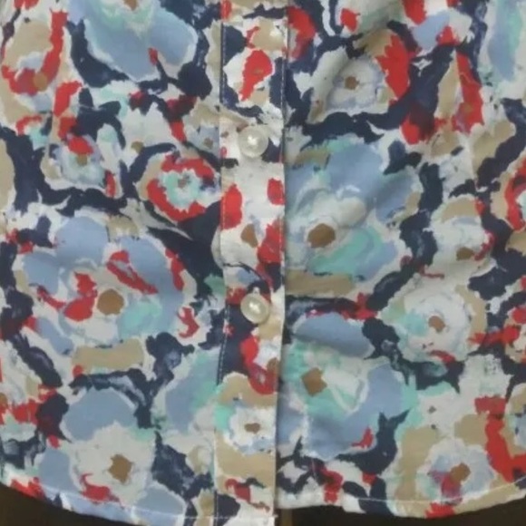 COLDWATER CREEK FLORAL SHIRT ~ NWT - Picture 3 of 3