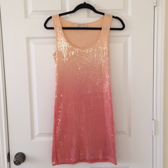 Michael Kors Sequin Ombré Dress