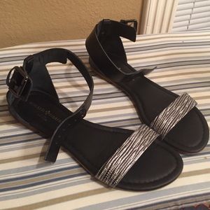 Black sandals