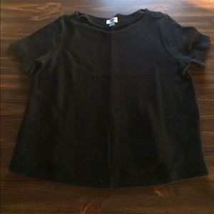 black sweater shirt