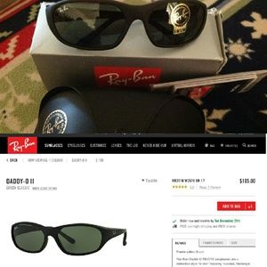 NEW Ray Ban Daddy O II Sunglasses