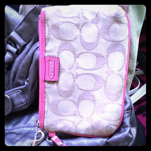 Sold Coach Wristlet