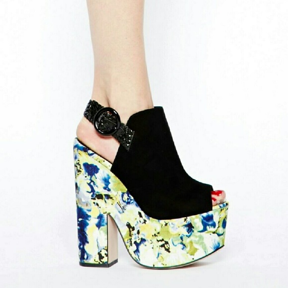 Asos floral heels - Picture 2 of 4