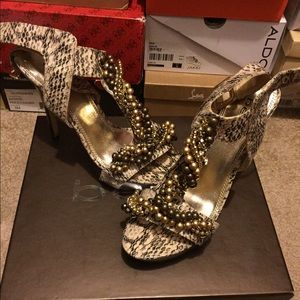 Bebe studded heels