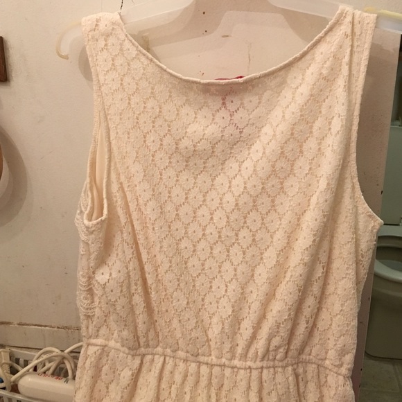 Beige Summer Dress - Picture 4 of 4