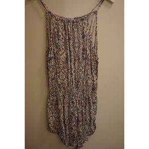 Brandy Melville Floral Romper