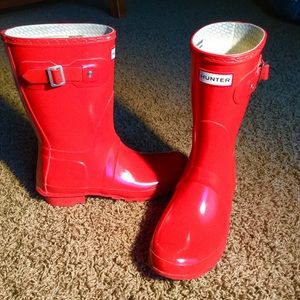 🔹Hunter🔹Rain Boots Red