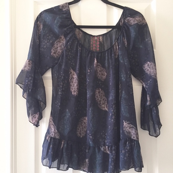Feather Blouse