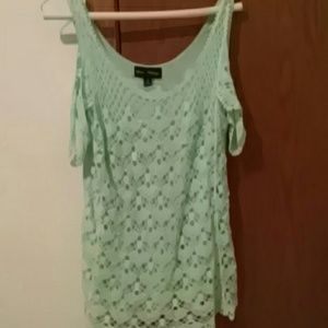 Cut out shoulder top