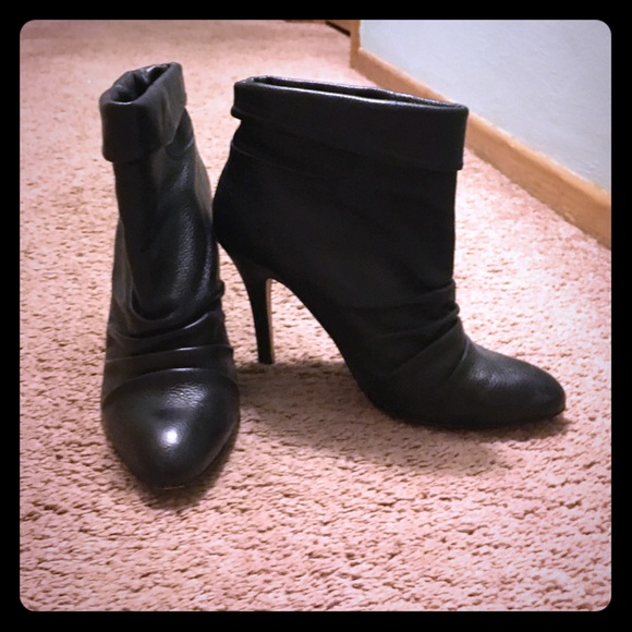 Bebe black booties