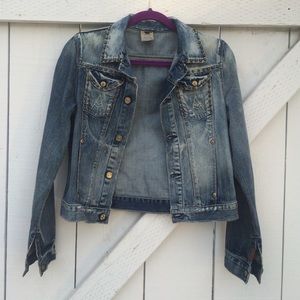Seven for all mankind started Jean jacket